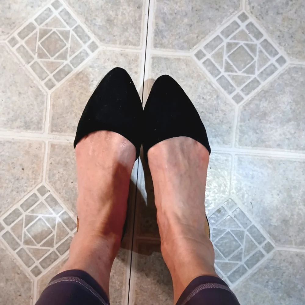 🎈Bella Marie🎈 BUY 1 GET 1 🆓🎈 D'Orsay Flats Sz9 - Picture 4 of 11